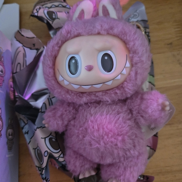 Labubu Popmart Macaron Lychee Pendant - Picture 2 of 7